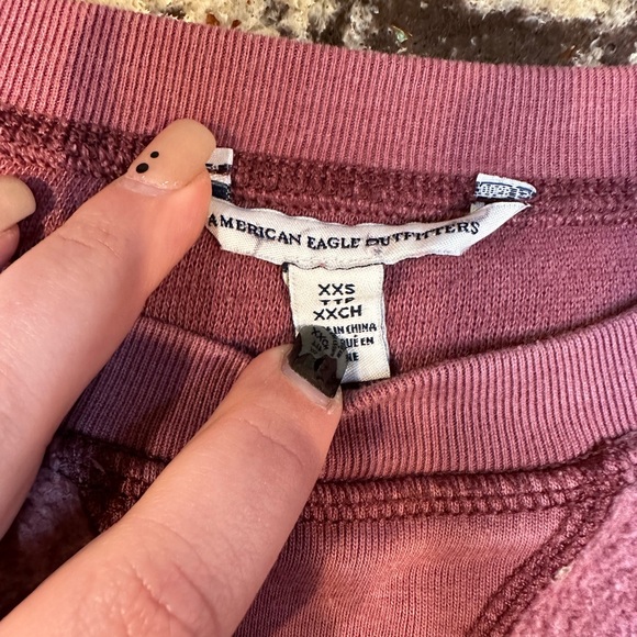 American Eagle XXS Pullover Mauve - Picture 4 of 5